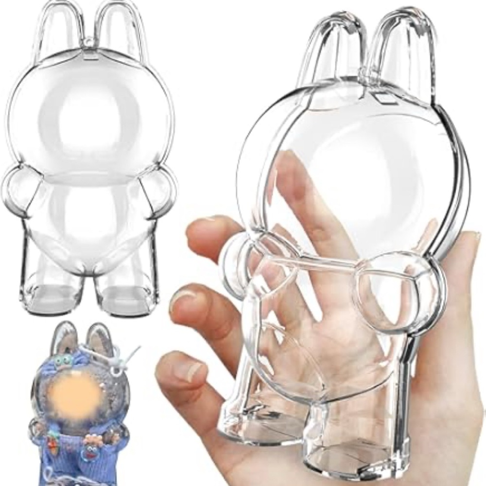 Protective Case for 17cm Standing Macaron Dolls Acrylic Display Case - Picture 1 of 3
